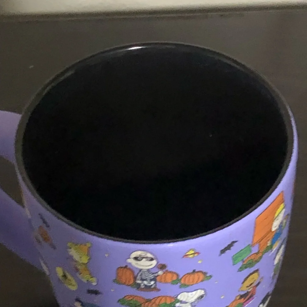 Peanuts Soft Touch Charlie Brown And Gang Oversized Mug 25 Oz Halloween New